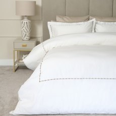 Vivaan Double Duvet Cover Set Taupe