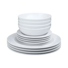 White By Denby 12 Piece Tableware Set