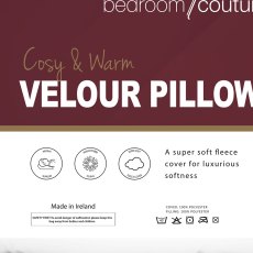 Cosy & Warm Velour Pillow Pair