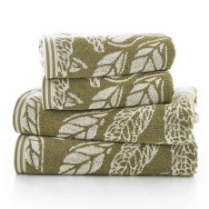 Mixed Leaves Towels (Multiple Sizes & Colours)