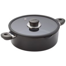 Vista Ceramic Non-Stick 24cm Casserole Dish (Multiple Sizes)