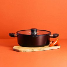 Vista Ceramic Non-Stick 24cm Casserole Dish (Multiple Sizes)