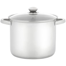 Judge Essentials Stockpot With Glass Lid (Multiple Sizes) Judge Essentials Stockpot With Glass Lid (Multiple Sizes)
