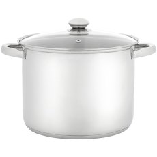 Judge Essentials Stockpot With Glass Lid (Multiple Sizes) Judge Essentials Stockpot With Glass Lid (Multiple Sizes)