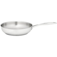 Profile Uncoated Stainess Steel Frying Pan (Multiple Sizes)