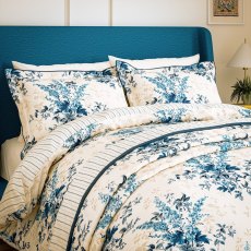 Larkspur Meadow Duvet Cover Set Blue (Multiple Sizes)