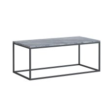 Marmora Rectangular Coffee Table Grey Marble & Grey