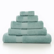 Egyption Embrace Hand Towel Duck Egg Egyption Embrace Hand Towel Duck Egg