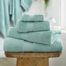 Egyption Embrace Hand Towel Duck Egg Egyption Embrace Hand Towel Duck Egg