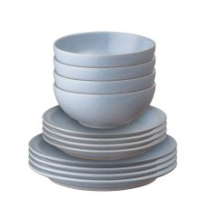 Sky Blue 12 Piece Dinner Set Sky Blue 12 Piece Dinner Set