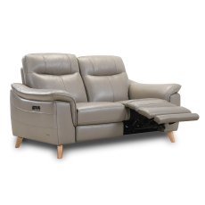 Fossano Electric Reclining 2 Seater Sofa Leather Category 13(S) Mocha Fossano Electric Reclining 2 Seater Sofa Leather Category 13(S) Mocha