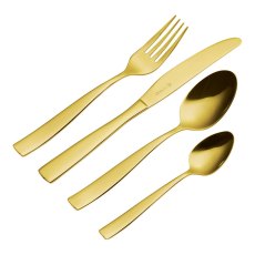 Everyday Purity Gold 16 Piece Cutlery Set