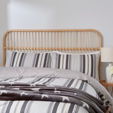 Beach House Stripe Reversible Duvet Cover Set Linen & Grey (Multiple Sizes & Colours) Beach House Stripe Reversible Duvet Cover Set Linen & Grey (Multiple Sizes & Colours)