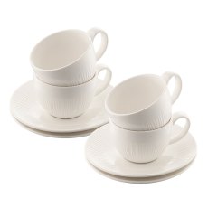 Erne Teacup & Saucer (Set of 4) Erne Teacup & Saucer (Set of 4)
