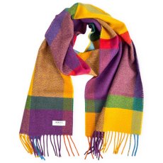 Lambswool Full Bloom Scarf 30cm x 180cm Multicoloured