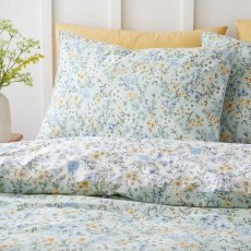 Ditsy Floral Reversible Duvet Cover Set Green (Multiple Sizes)
