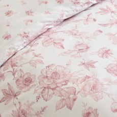Mirabelle Reversible Duvet Cover Set Pink (Multiple Sizes)