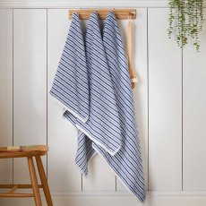 Rice Weave Stripe Towels (Multiple Sizes & Colours)