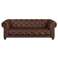 Stax 3.5 Seater Shallow Sofa Leather Category B Kodak