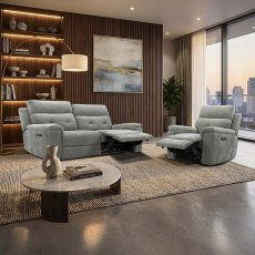 Schofield Electric Reclining 2 Seater Sofa Fabric Cat 20 Schofield Electric Reclining 2 Seater Sofa Fabric Cat 20