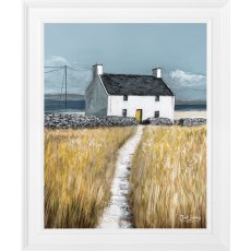 Coastal Retreat 49cm x 59cm Picture By Jack Barclay White Frame