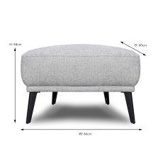 Lovell Small Footstool Fabric Cat 20 Lovell Small Footstool Fabric Cat 20