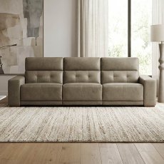 Mayca 2 Seater Sofa With Adjustable Headrest Fabric 2