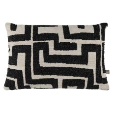 Zephyr Cushion Charcoal/Cream (Multiple Sizes) Zephyr Cushion Charcoal/Cream (Multiple Sizes)