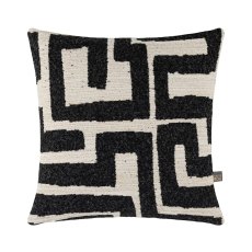 Zephyr Cushion Charcoal/Cream (Multiple Sizes)