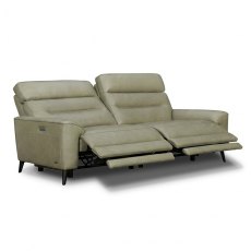 Port Douglas Electric Reclining 3 Seater Sofa With Adjustable Headrests Leather Category 15 (S)