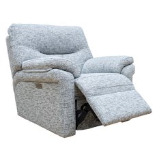 Seattle Electric Reclining Armchair With Heated Seat & USB Port Fabric B