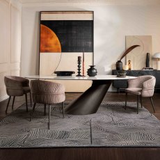 Christopher Dining Chair Fabric Taupe