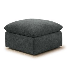 Darren Footstool Fabric Forest Night