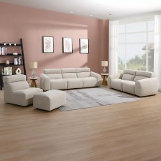 Santorini Swivel Armchair Fabric (Multiple Colours)