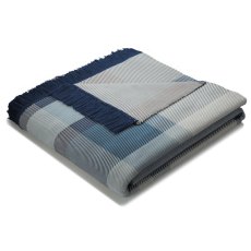 Oversized Check Throw 140cm x 180cm Blue Oversized Check Throw 140cm x 180cm Blue
