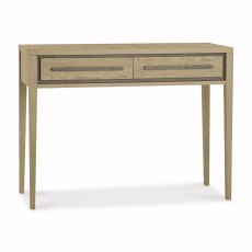 Rimini 2 Drawer Dressing Table Aged Oak & Weathered Oak Rimini 2 Drawer Dressing Table Aged Oak & Weathered Oak