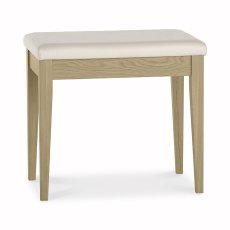 Rimini Bedroom Stool Aged Oak & Weathered Oak