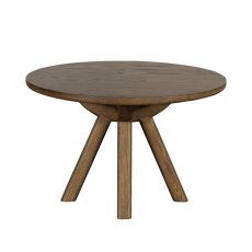 Austin Round Coffee Table White Oak