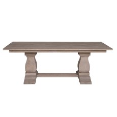 Georgia 8 Person Rectangular Dining Table Rustic Brown
