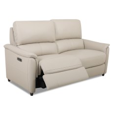 Ladina Electric Reclining 2 Seater Sofa With Adjustable Lumbar & Headrest Fabric