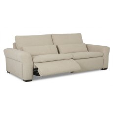 Valais Electric Reclining 3 Seater Sofa Fabric