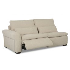 Valais Modular Electric Reclining 2.5 Seater With 1 Recliner Arm LHF Fabric