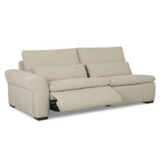 Valais Modular Electric Reclining 3 Seater With 1 Recliner Arm LHF Fabric