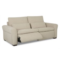 Valais Electric Reclining 2 Seater Sofa Fabric