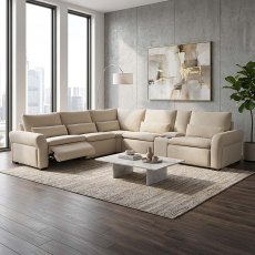 Valais Electric Reclining 2.5 Seater Sofa Fabric