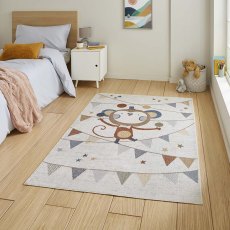 Vida Kids Rug Monkey (Multiple Sizes)