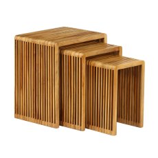 Bay Nest Of Tables Teak (Set of 3)