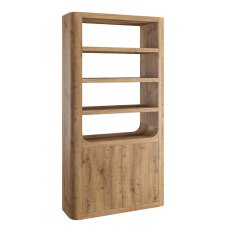 Manly 2 Door Bookcase Cashew