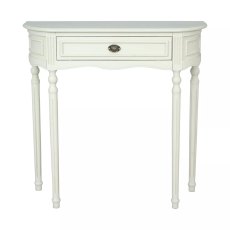 Lyon 1 Drawer Console Table Lime White Lyon 1 Drawer Console Table Lime White