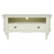 Lyon 1 Drawer TV/Entertainment Unit Lime White